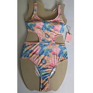 Juicy Couture Pink One Piece Bathing Suit‎ Swimsuit Size S